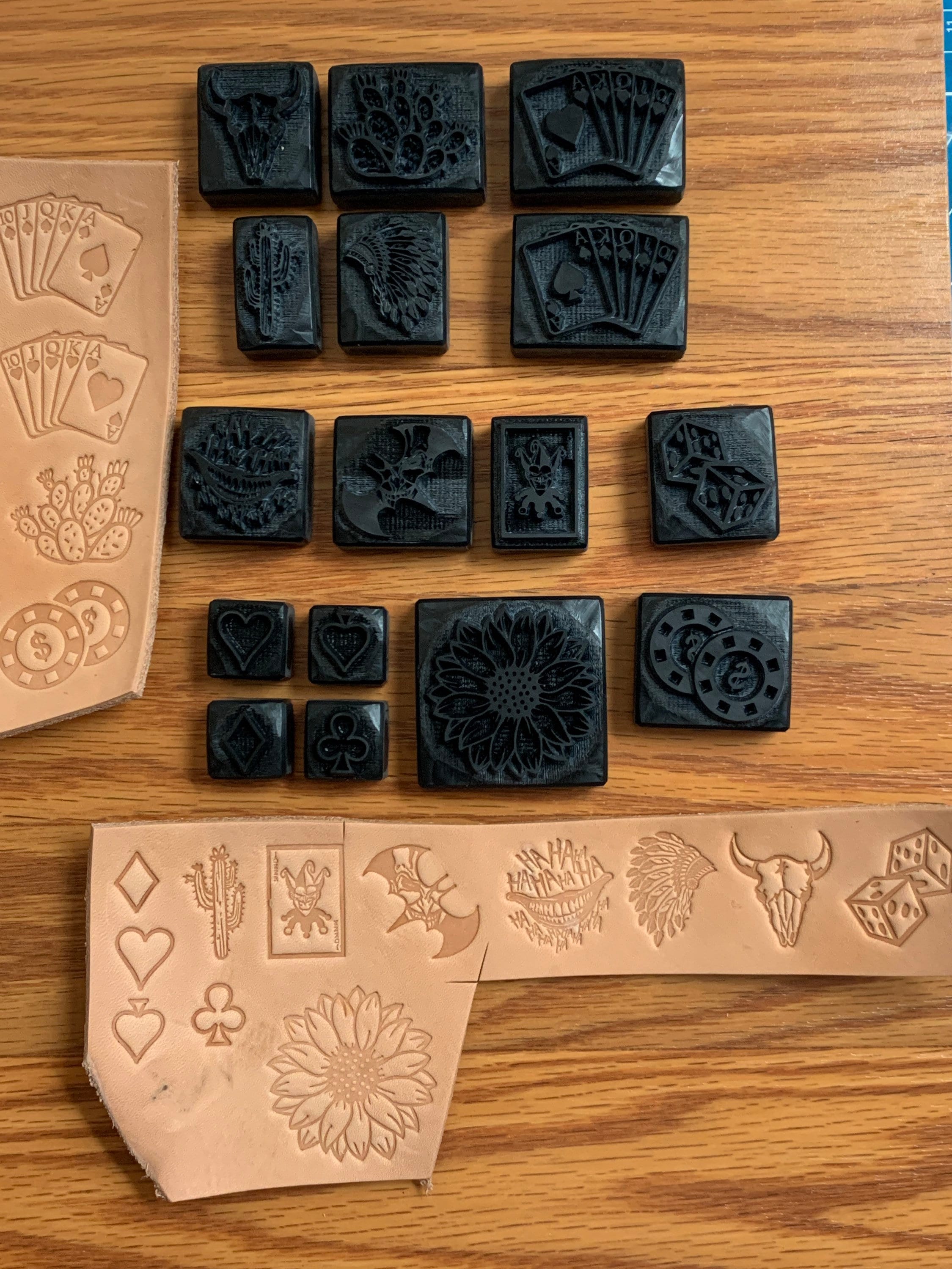 Leather Stamp (Delrin), dragon stamp, leather tool, leather tools