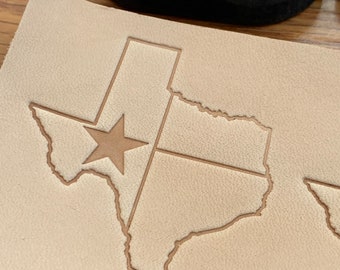 Texas Leather Stamp Delrin