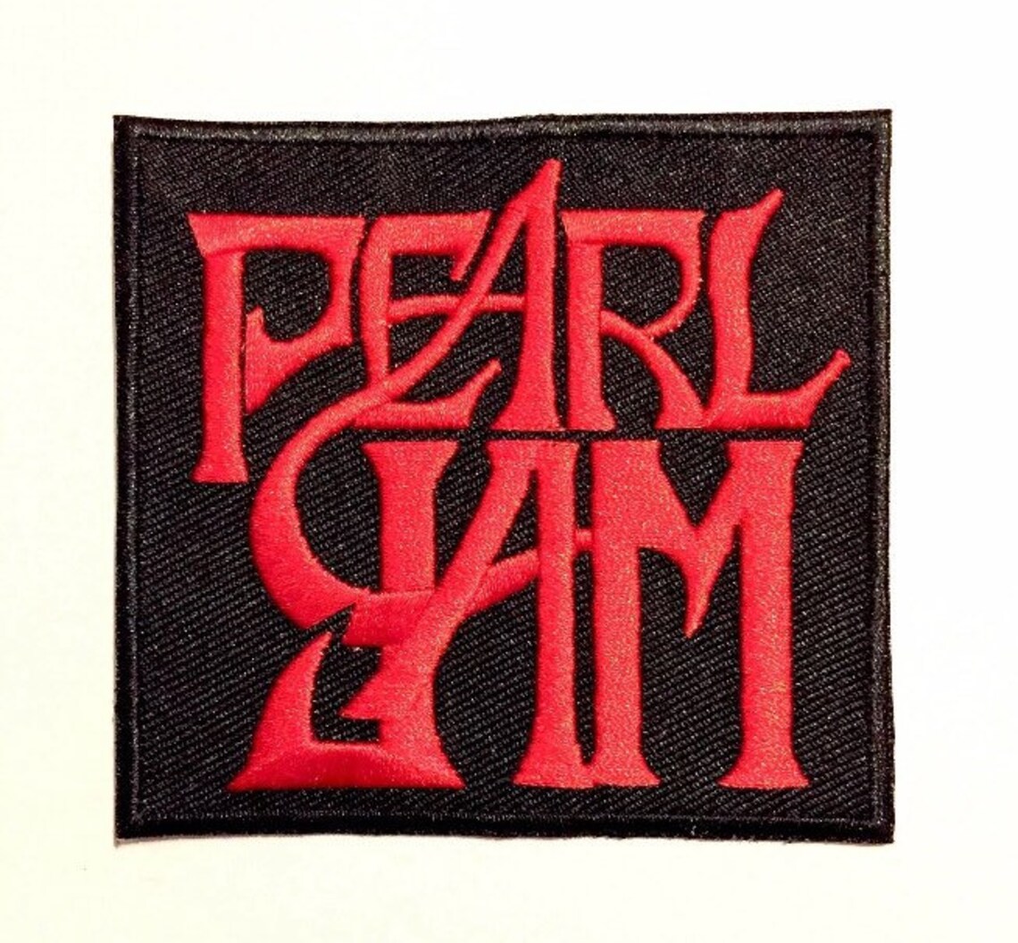 1x Pearl Jam rock band embroidered sew / iron on patch for Etsy