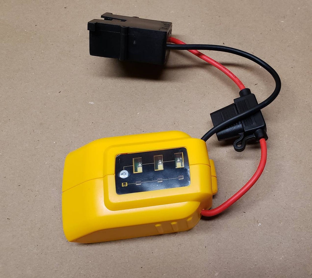 Power Wheels Dewalt Quick Disconnect for a 20v Lithium Battery Etsy New Zealand