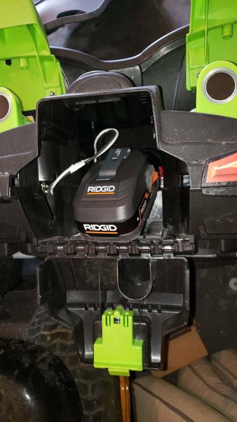 Power Wheels Quick Disconnect for a 18v Lithium Ridgid Battery | Etsy