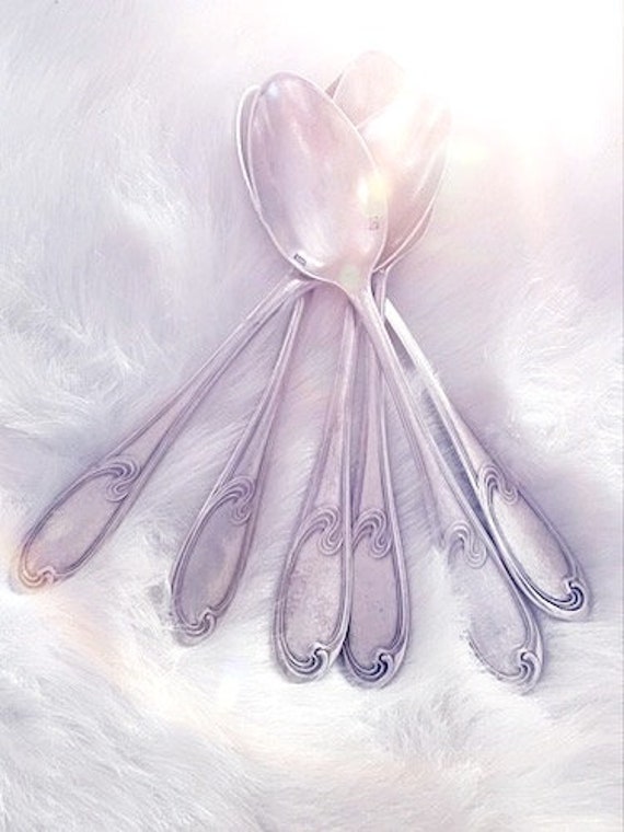 Cuillère Gravée en Argent