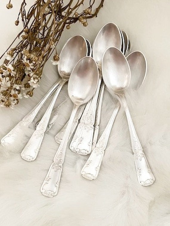 Cuillère Gravée en Argent