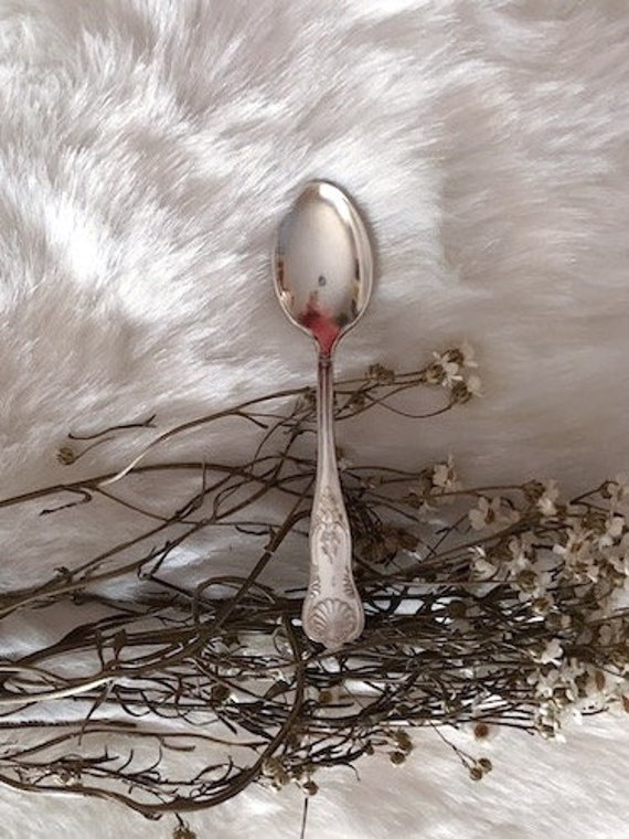 Cuillère Gravée en Argent