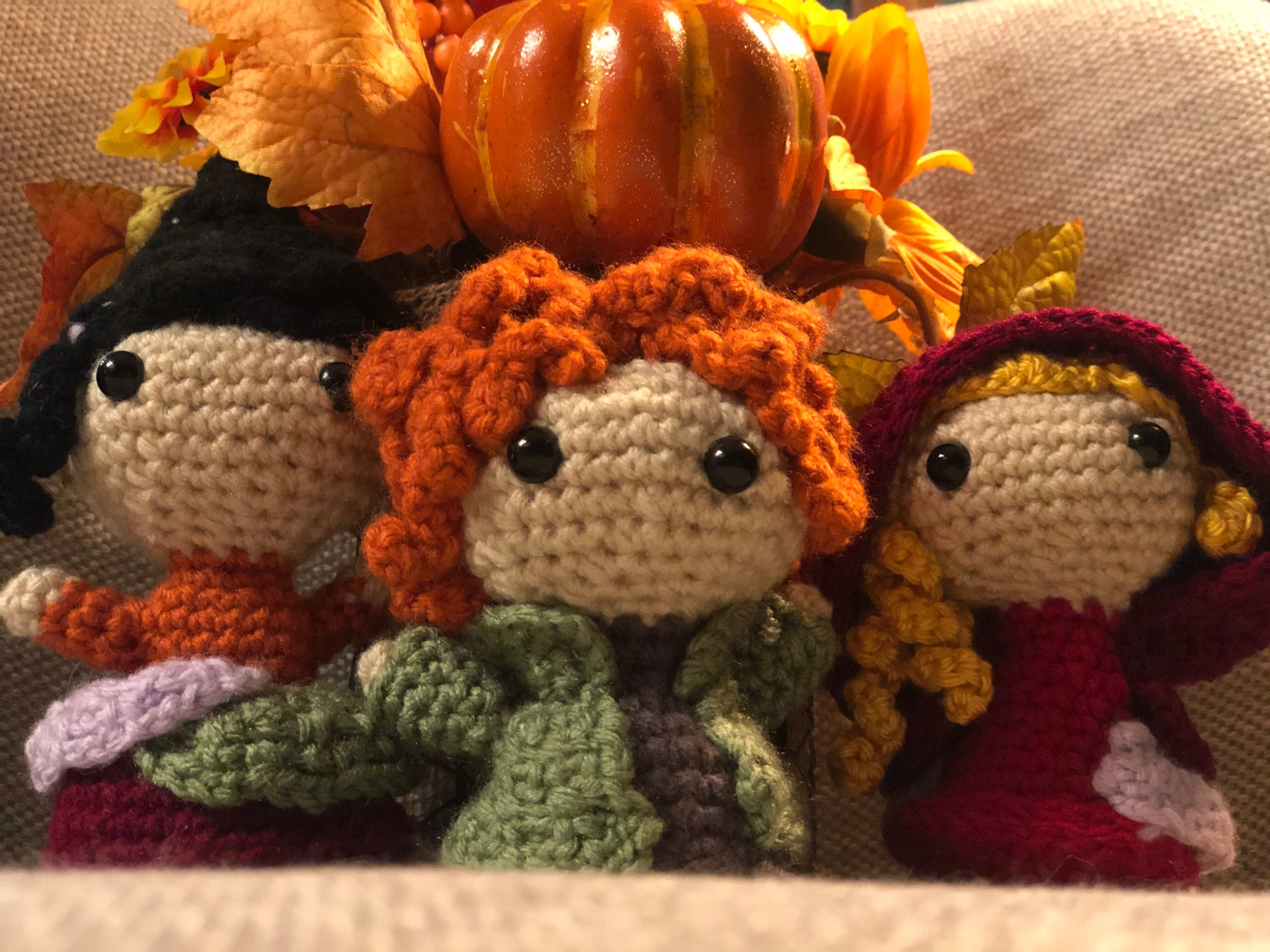 Macrame Hocus Pocus Sanderson Sisters (three Witches) Hocus Pocus - Etsy
