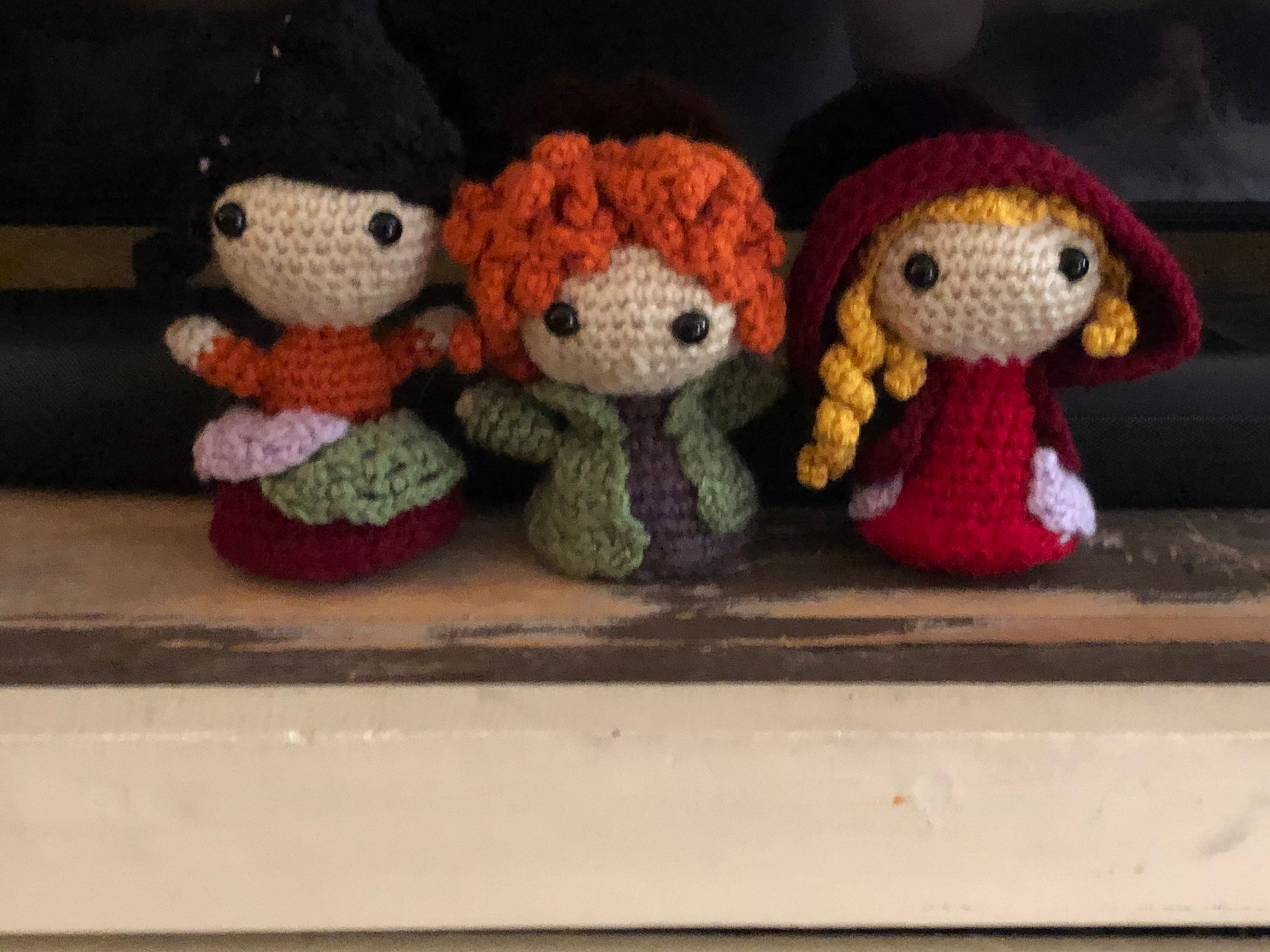 Macrame Hocus Pocus Sanderson Sisters (three Witches) Hocus Pocus - Etsy