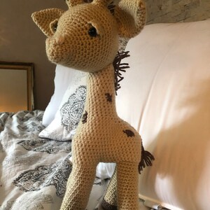 Handmade baby giraffe