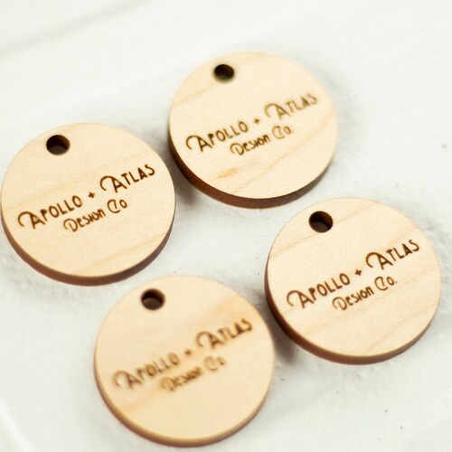 Custom Wood Tags Sew on Clothing Labels Wood Labels for - Etsy