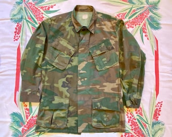 60's USMC ERDL Camo Slant Pocket Jungle Jacket - Etsy