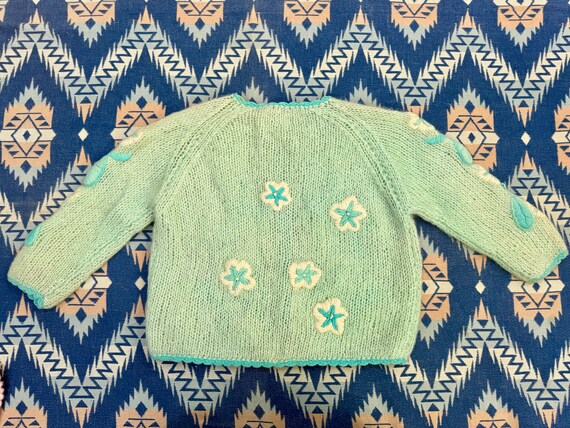 60s Mohair Embroidered Cardigan De L’Orsa - image 6