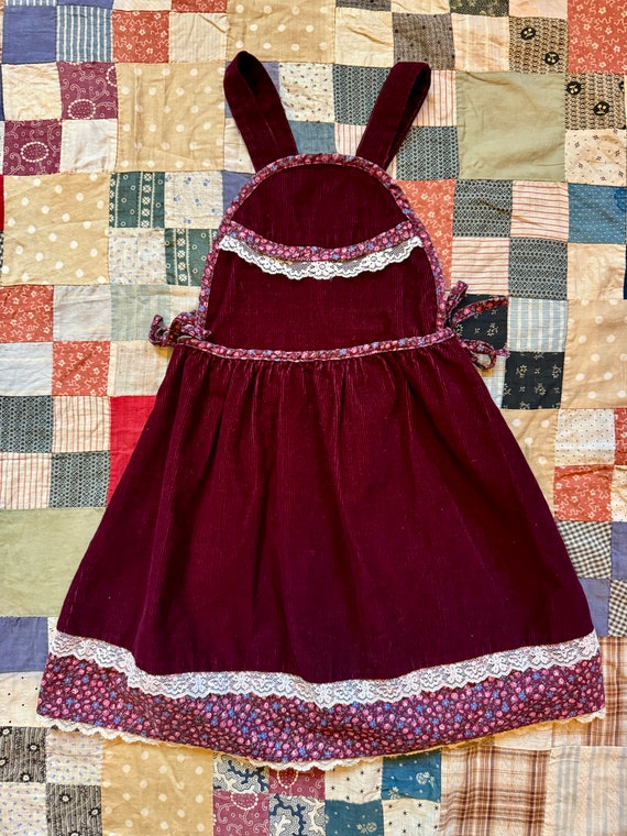 Vintage Kids Gunne Style Prairie Dress Blouse Cor… - image 8