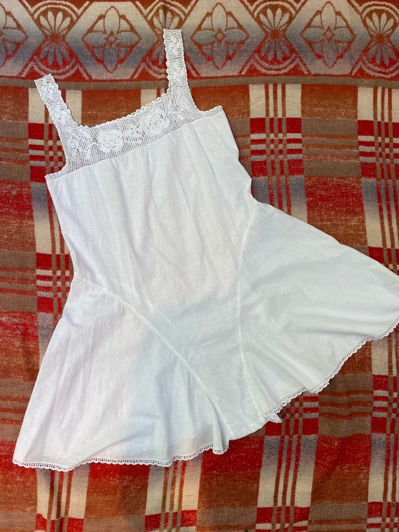 Edwardian Step-in Combination Undergarment Romper