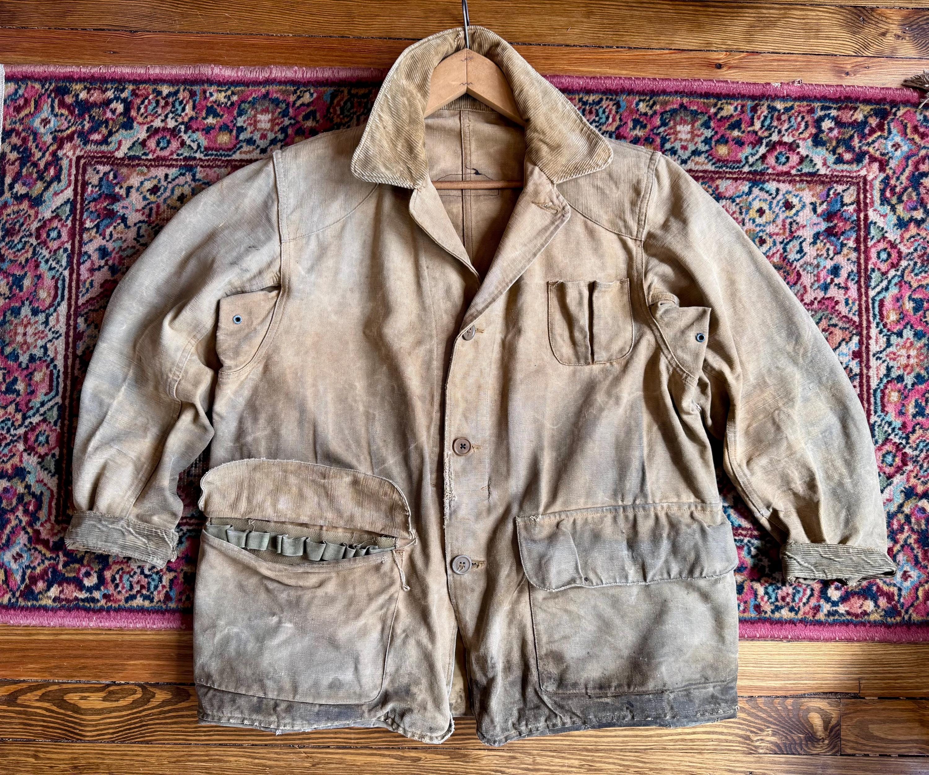 Vintage Canvas Hunting Jackets 1940s - Etsy