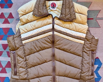 1970's / 1980's Mountain Goat Vintage Reversible Rust and Orange