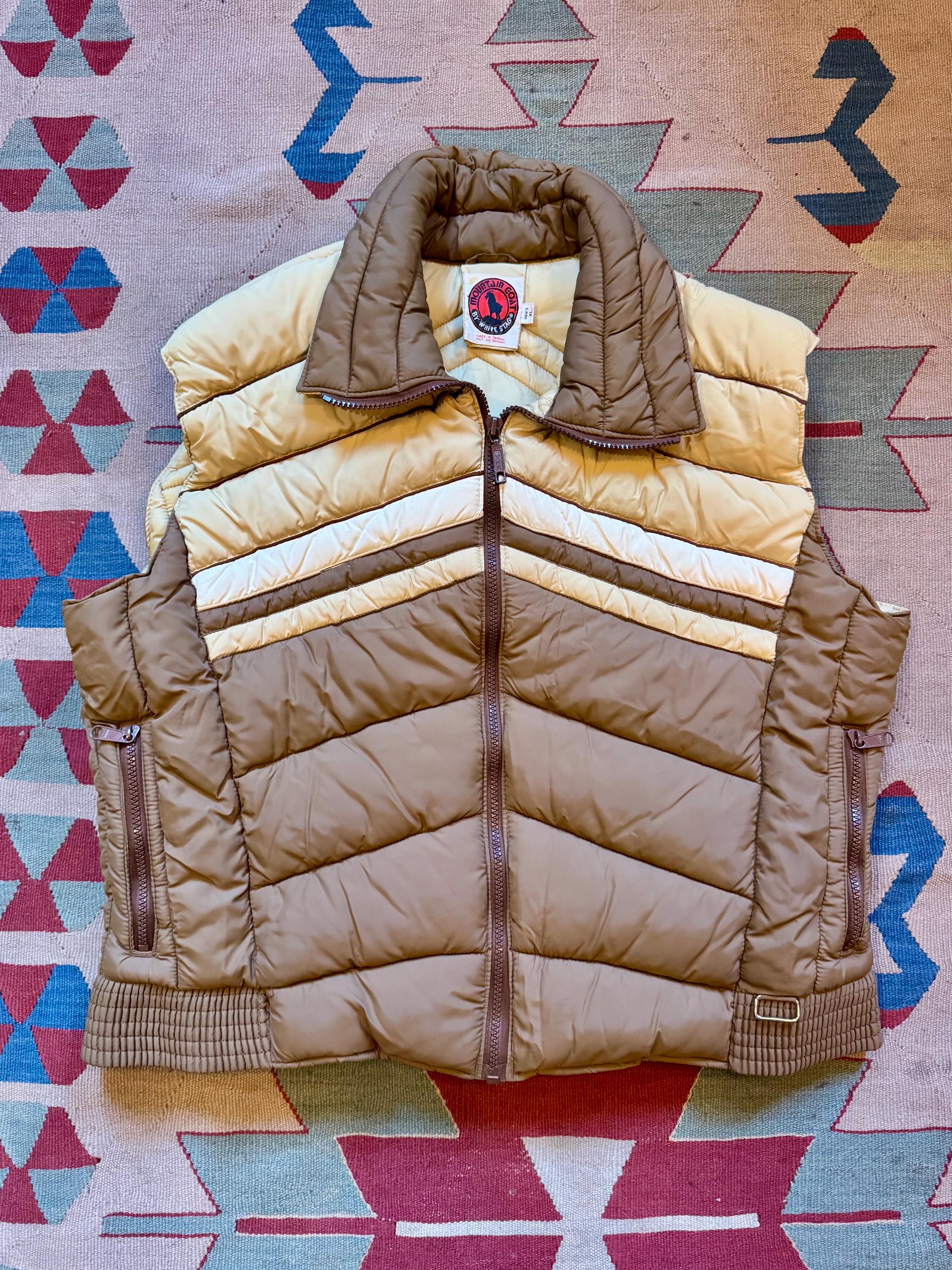 80s Puffer Vest - Etsy