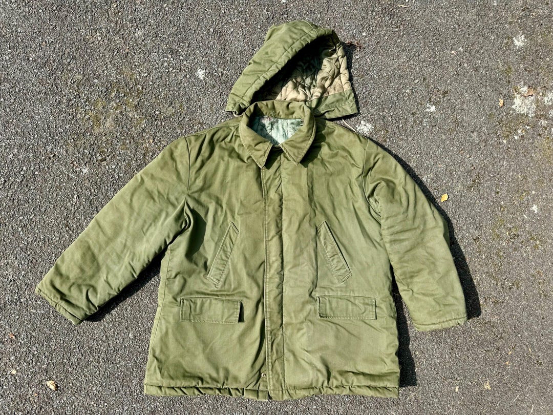 1940s WWII B9 Parka USAF Military Coat L - Etsy