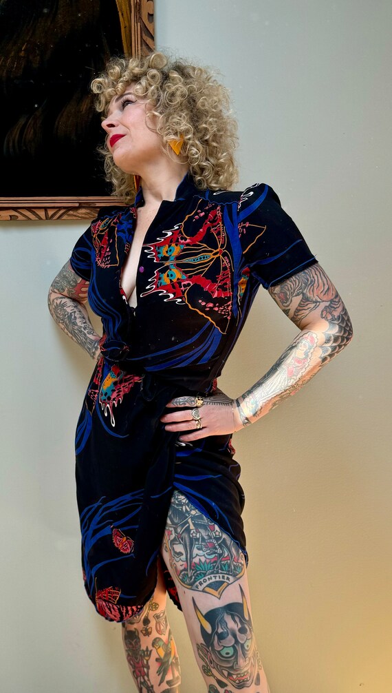 90s Tattoo of California 40s Style Skirt Blouse 2… - image 3