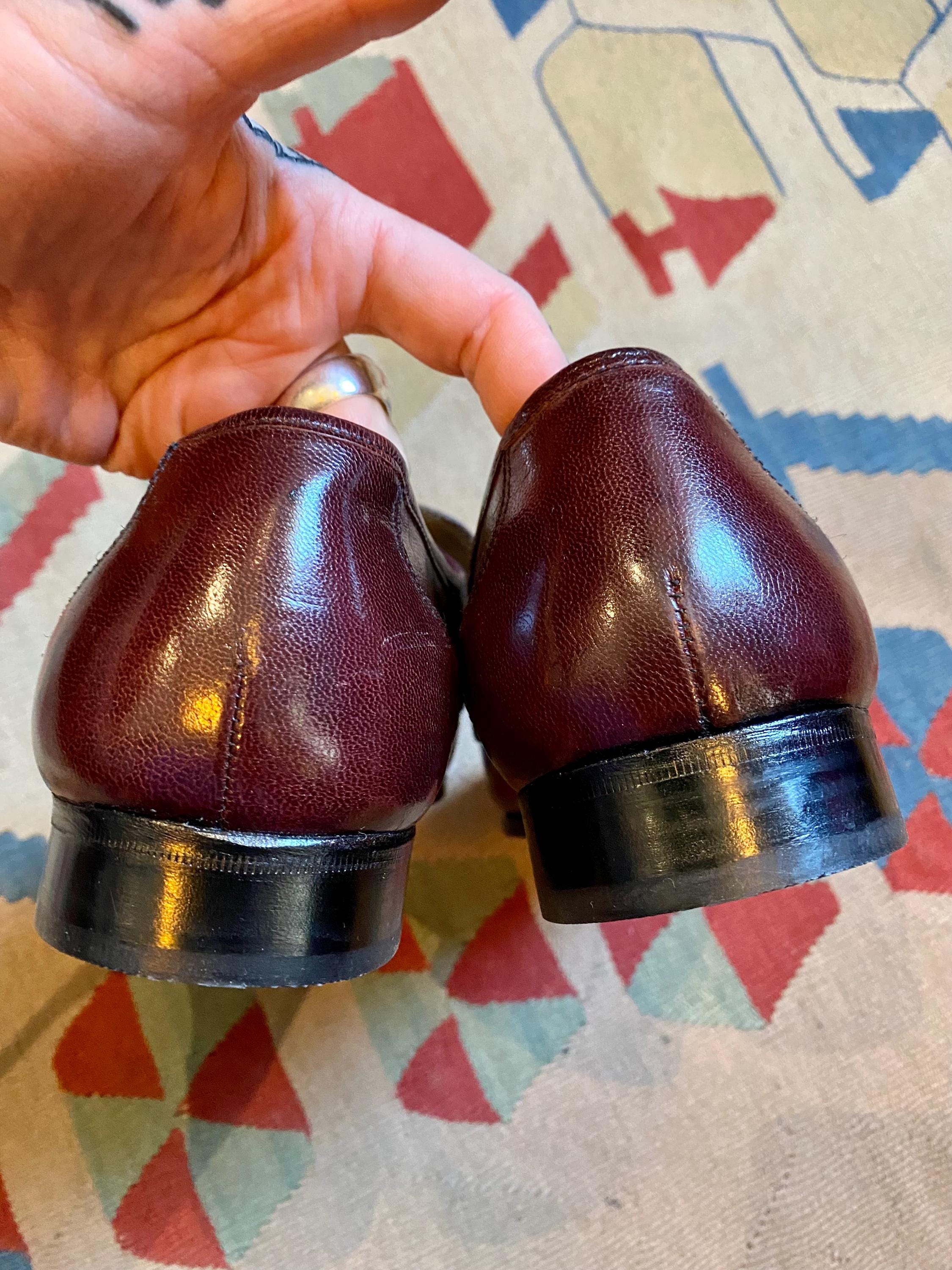 Burgundy Bostonian loafers size 8 Boston main image 2