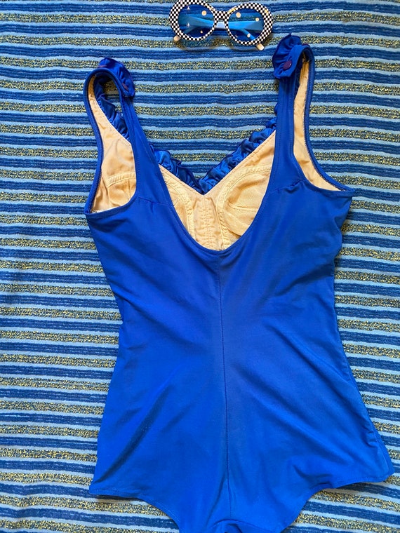 Vintage 1960s Roxanne Swimsuit/ Vintage Bathing Suit Gem