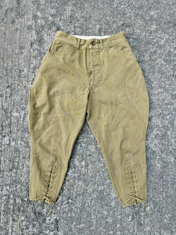 40〜50s' Vintage Boyscout jodhpurs pants 1940s Boy Scouts Jodhpurs Breeches S - Etsy