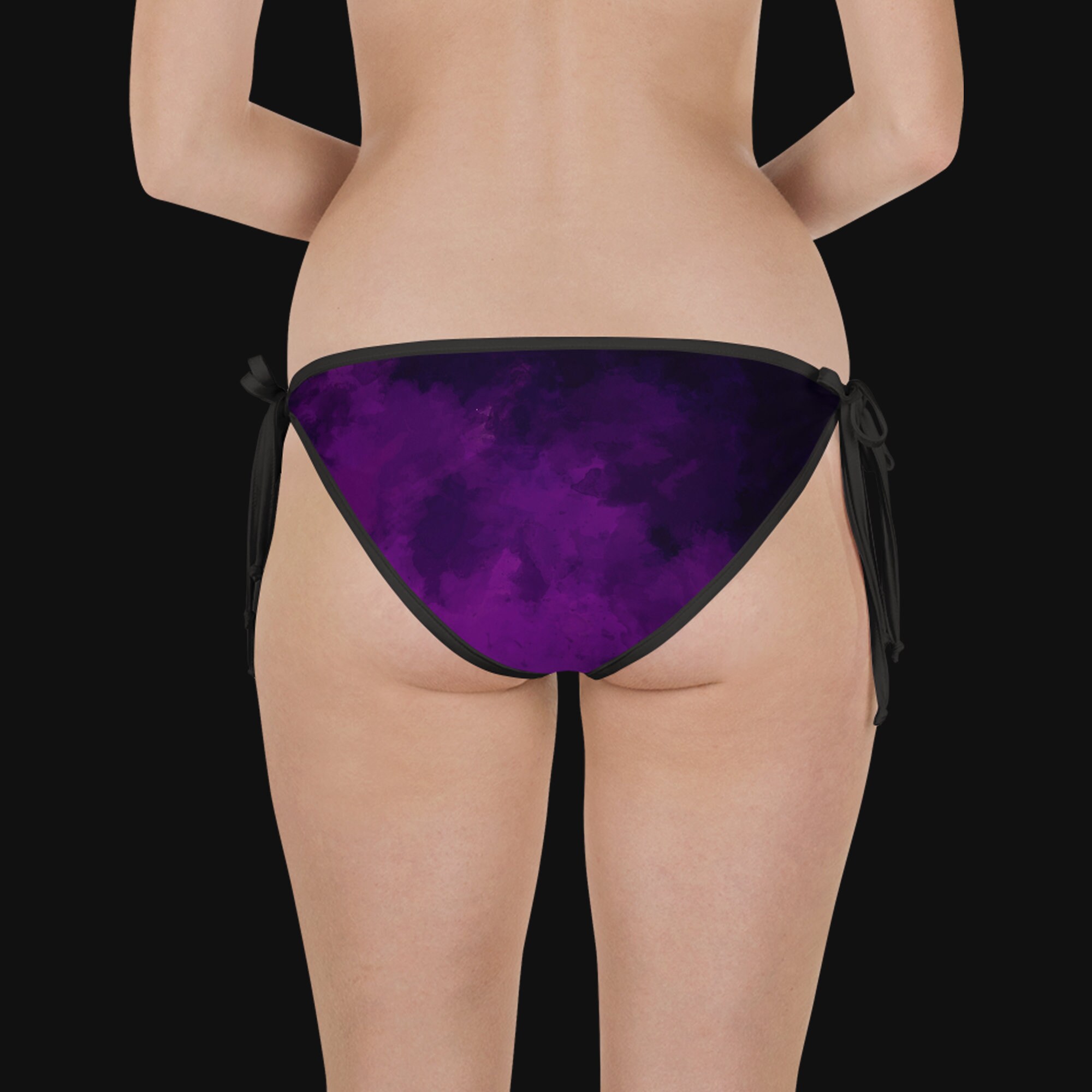 Mystic Purple Bikini Gothic Bikini Set Plus Size Goth Etsy