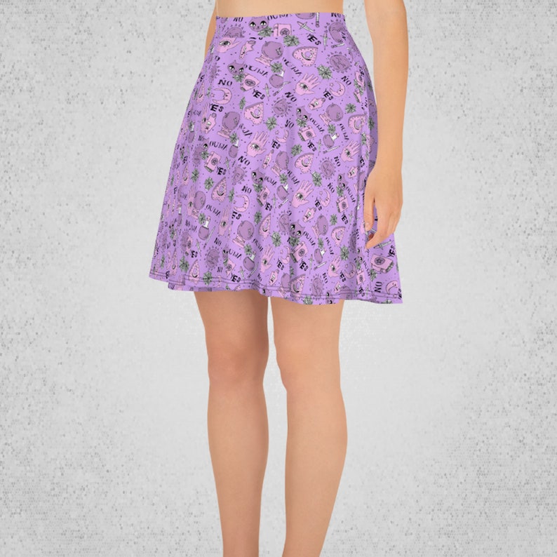 Ouija Pastel Goth Crop Top Witchy Clothing Creepy Cute Goth Top Gothic clothes Pagan Clothing Women|Purple Gothic Shirt Gothic crop top