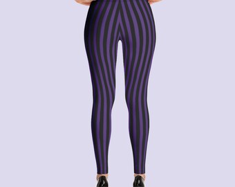 Purple/black Vertical Stripes Striped 