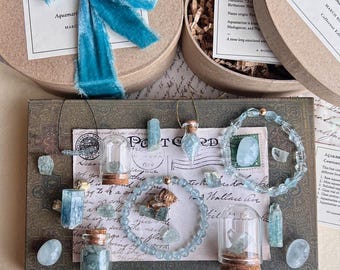 Aquamarine Curiosity Box — March Birthstone