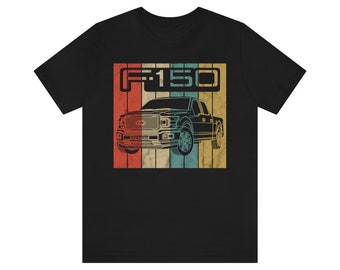 Ford F150 Truck Graphic Tshirt 4x4 Tee