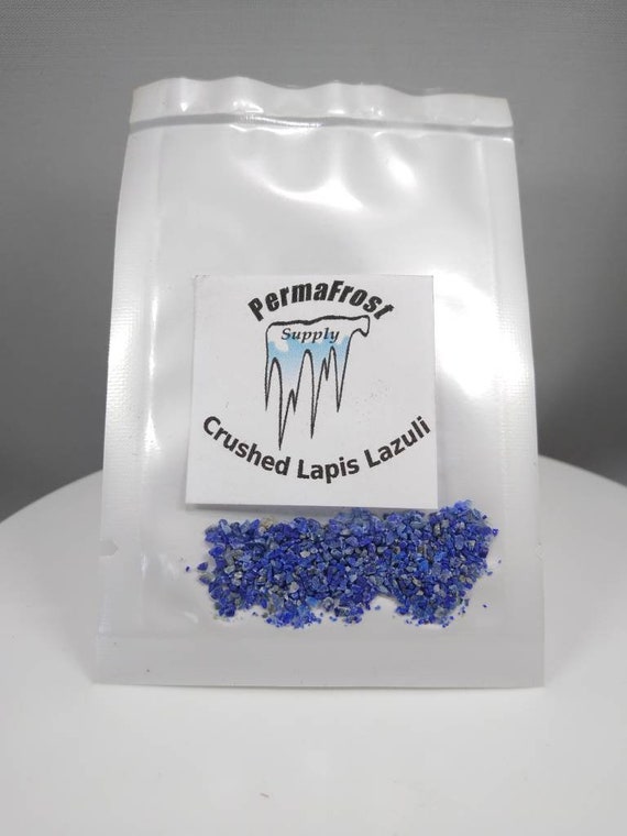 Lapis Lazuli Crushed and screened inlay material stone for crafts and projects