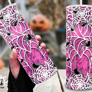 Spider Web Png Tumbler Wrap, Halloween Skinny Tumbler Sublimation ...