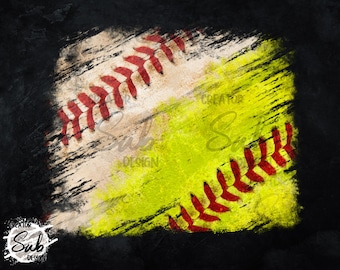 Baseball Softball Background, Distressed PNG Shirt Print, Distressed Baseball Png Sublimation, Sport Png Shirt Print, Softball Shirt