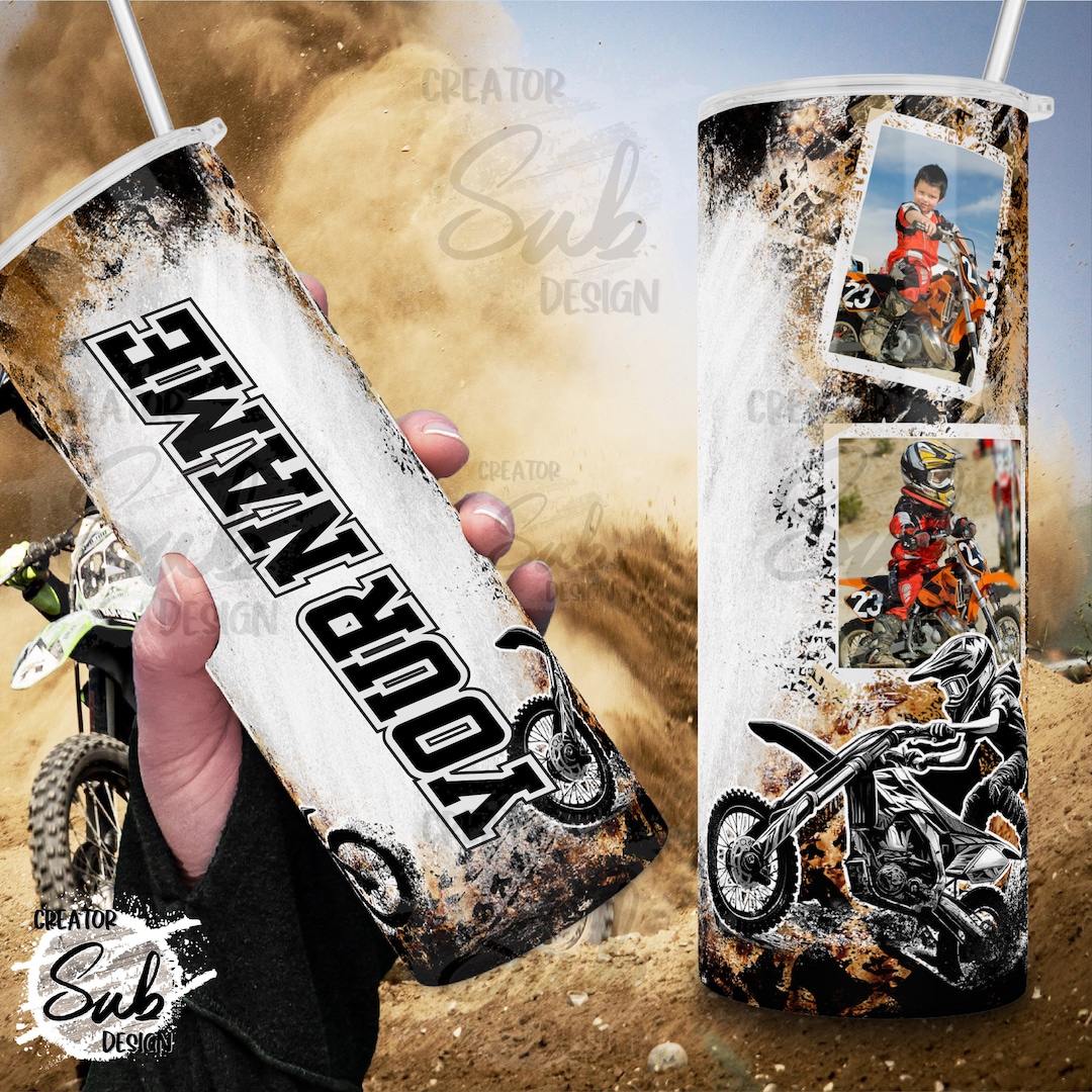 Dirt Bike Racer Tumbler