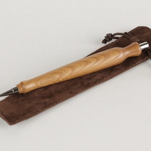 Wild olive wood Mechanical pencil 0.3 mm / 0.5 mm / 0.7 mm / 0.9 mm, model Amphora
