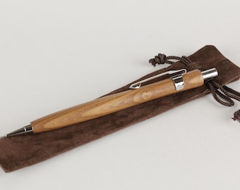Lápiz mecánico de madera de olivo silvestre de 0,5 mm/0,7 mm/0,9 mm, modelo Aroww