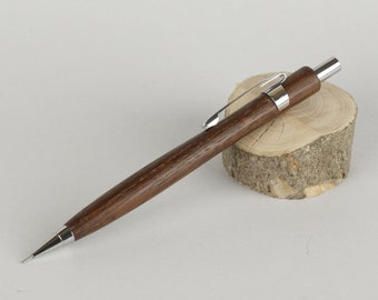 Old oak wood Mechanical Pencil 0.3mm /0.5mm /0.7mm /0.9mm, model Aroww, Designer Gift