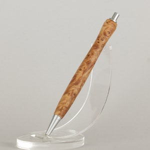 Birch burl Mechanical pencil 0.5 mm / 0.7 mm, model Dart New, Handmade pencil