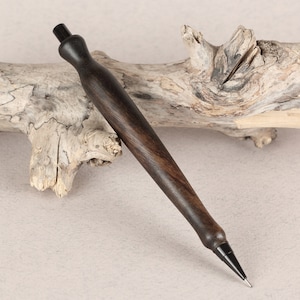 Ołówek automatyczny z orzecha czarnego 0,5 mm / 0,7 mm / 0,9 mm / 1,3 mm / 2,0 mm / 3,0 mm, model Amphora