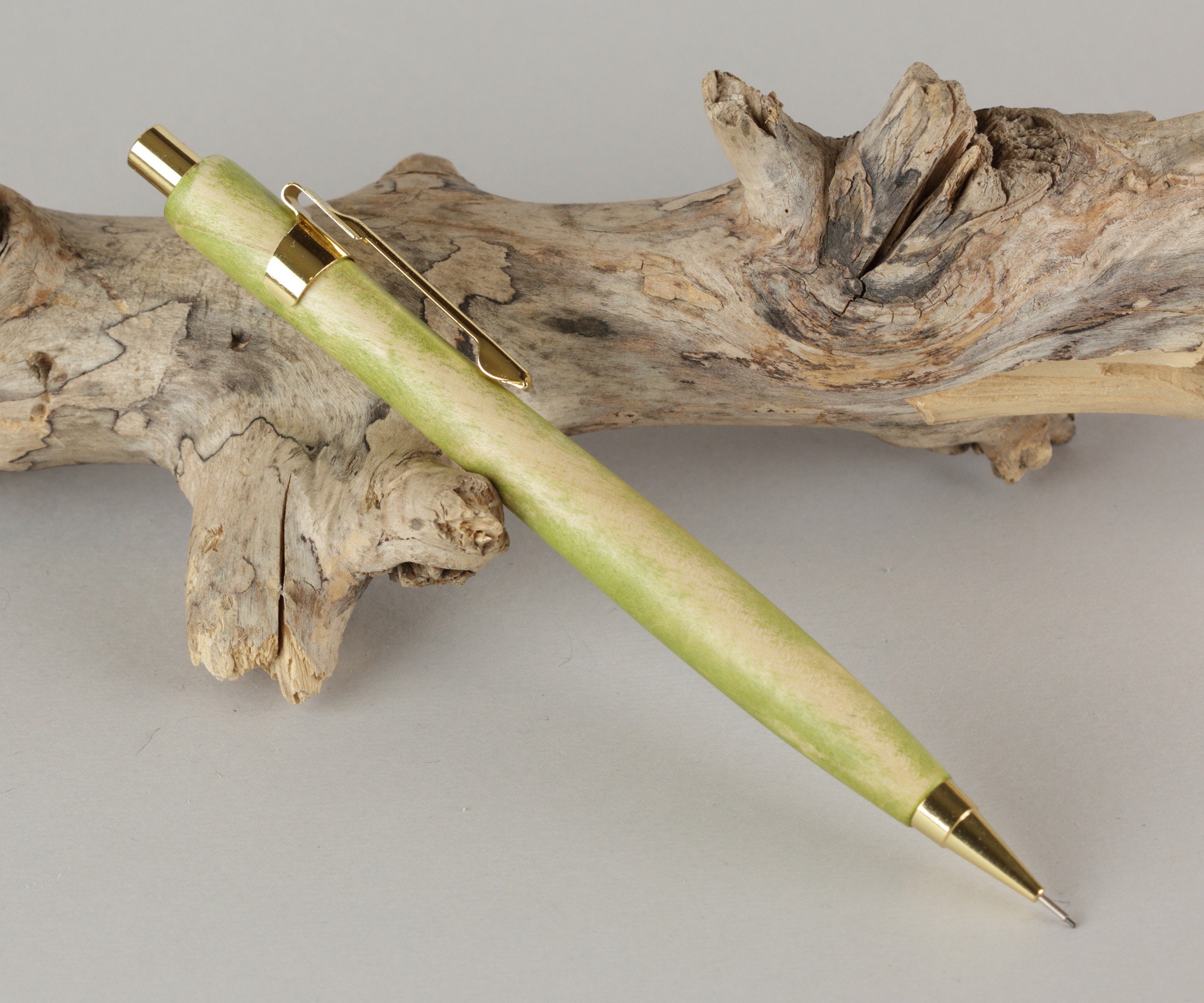 Japanese Maple Wood Mechanical Pencil 0.5mm Aroww Designer Etsy