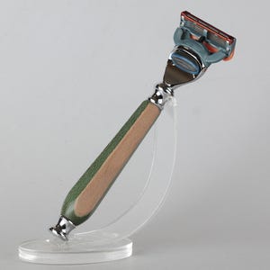 Handmade Razor hexagonal Razor, Gillette Fusion 5, Gillette Mach3, Unique razor handle