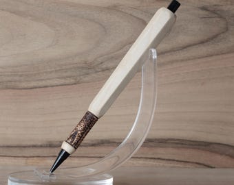 Maple wood hexagonal Mechanical Pencil 0.5mm /0.7mm/0.9mm, model 6T Cone Pyro