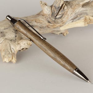 Bog elm 0.5mm/0.7mm Automatic Pencil, model VALENTINA, Handmade Pencil