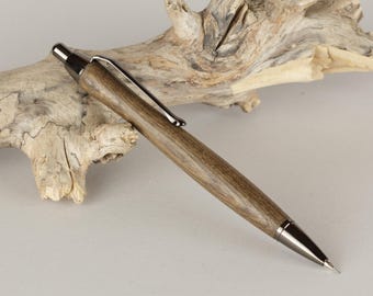 Bog oak 0.5mm/0.7mm Automatic Pencil, model VALENTINA, Handmade Pencil
