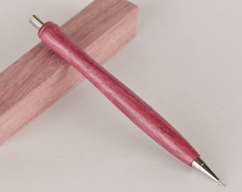 Amaranth wood Mechanical Pencil  0.5mm /0.7mm /0.9mm, model Dart