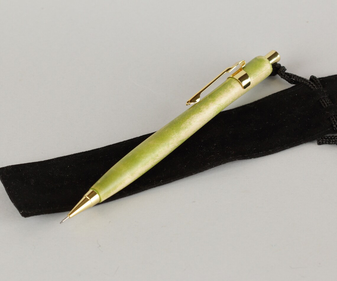 Japanese Maple Wood Mechanical Pencil 0.5mm Aroww Designer Etsy