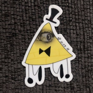 Bill Cipher Eye Sticker