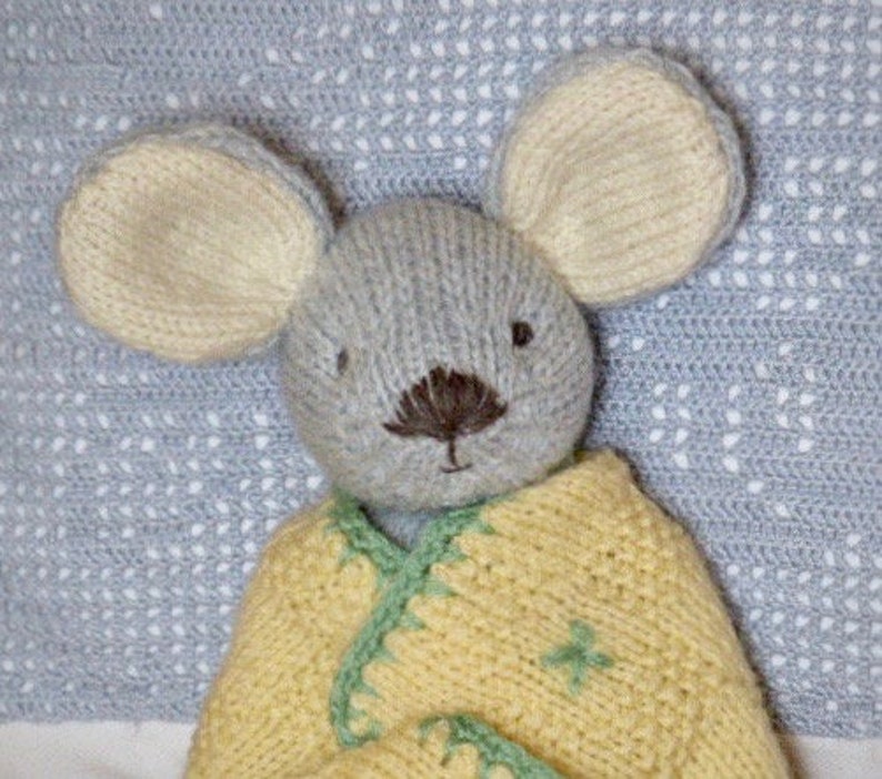 Knitting pattern mouse . Knit toy pattern PDF . Toy mouse Etsy