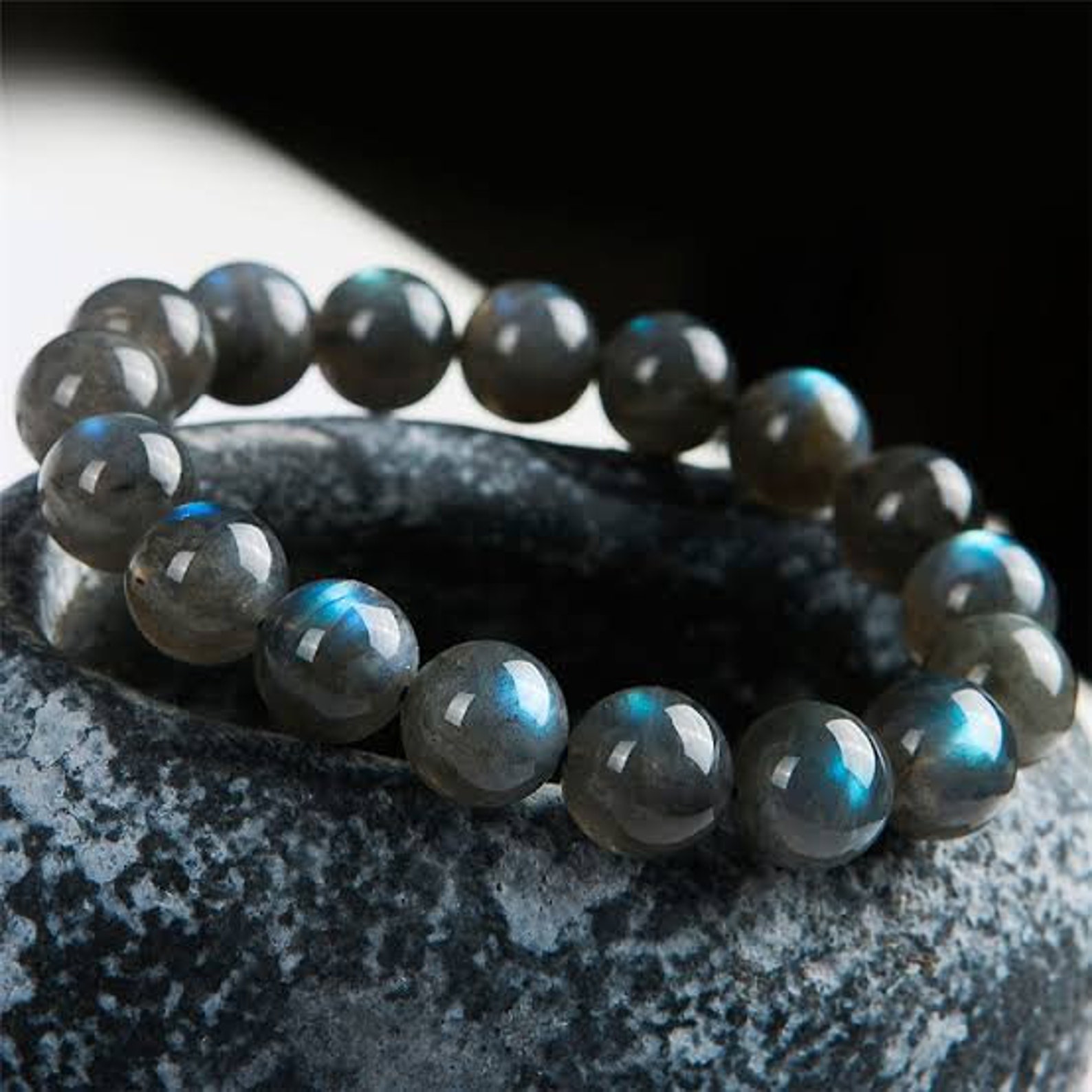 Labradorite Bracelet Gemstone Bracelet Labradorite Jewelry | Etsy