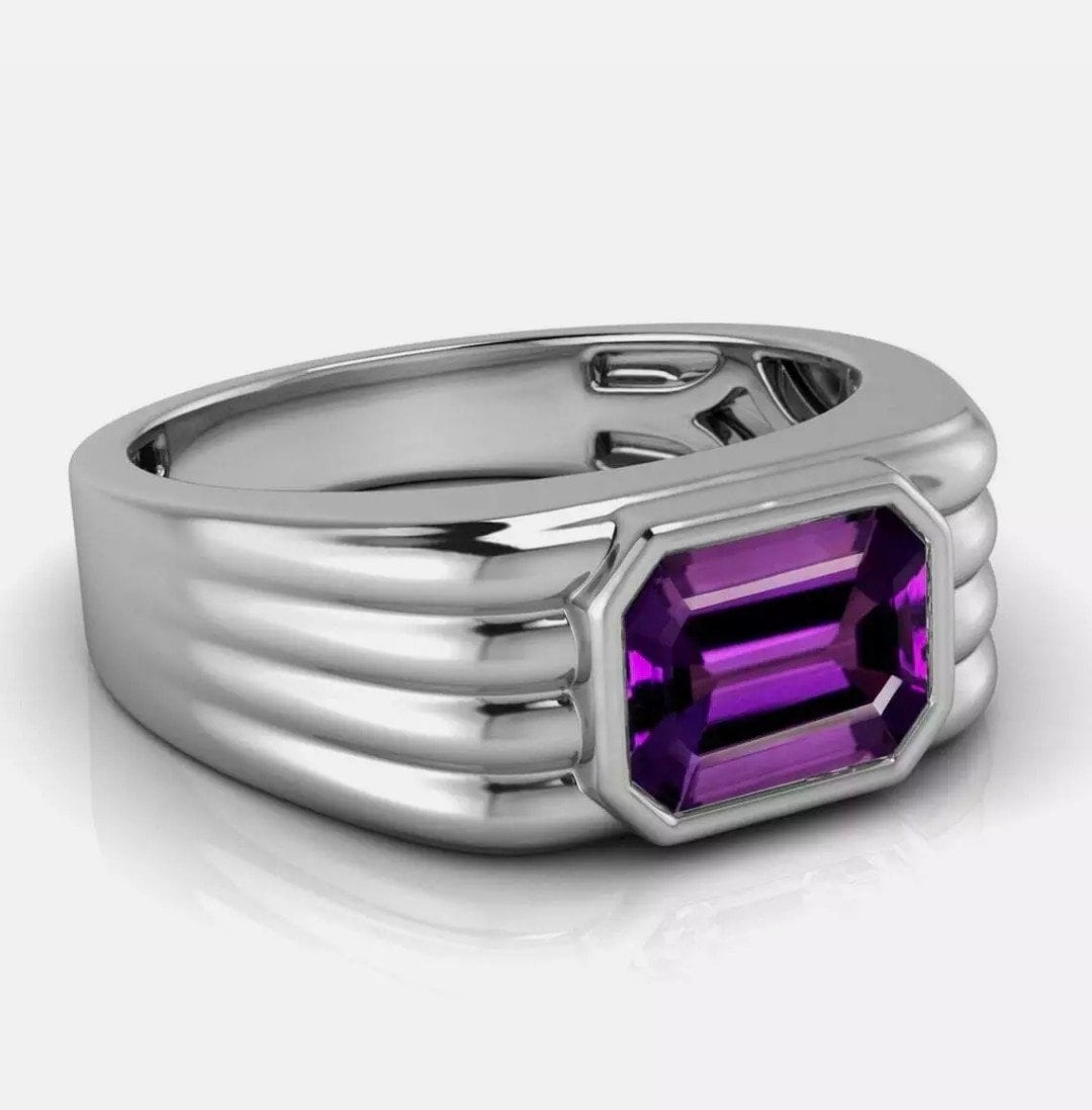 silver amethyst ring silver amethyst ring