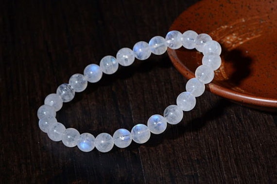 Rainbow Fire AAA (Excellent Quality!) Moonstone Bead Bracelet for Men or  Women (On Stretch) 6mm 7mm 8mm Rainbow Moonstone Beaded Bracelet